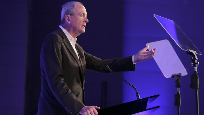 New Jersey Gov. Phil Murphy speaks at an event in Nutley, N.J., Monday, Oct. 1, 2018.