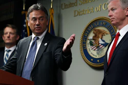 District Attorney Dave Young speaks during a news conference in Denver, Friday, May 24, 2019.
