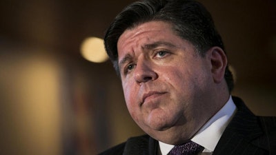 In this March 27, 2017, file photo, Illinois Democratic gubernatorial candidate J.B. Pritzker speaks in Chicago.