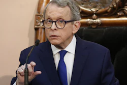 Ohio Gov. Mike DeWine speaks during the State of the State address at the Statehouse in Columbus, Tuesday, March 5, 2019.