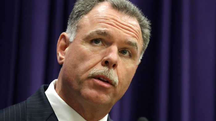 Chicago Police Superintendent Garry McCarthy speaks at a news conference, July 24, 2014.