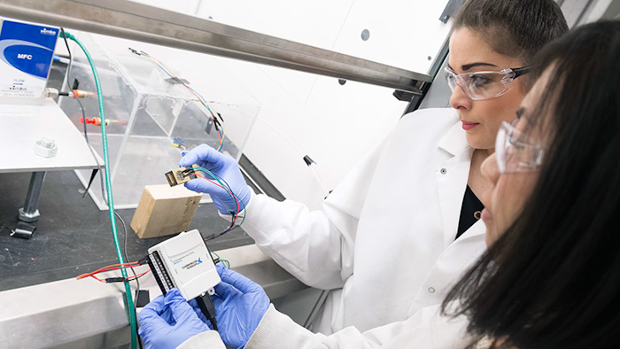 Engineering Professor Mina Hoorfar is using her ‘artificial nose’ technology to develop a roadside breathalyzer that can identify THC in breath molecules.