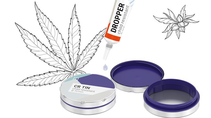CR Tins combine child-resistance, product protection/efficacy and attractive aesthetics and have proven popular with cannabis products.