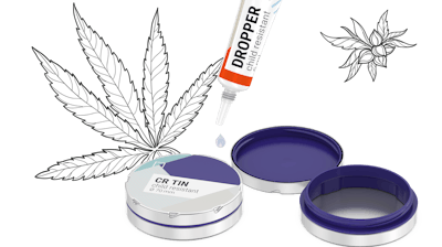 CR Tins combine child-resistance, product protection/efficacy and attractive aesthetics and have proven popular with cannabis products.