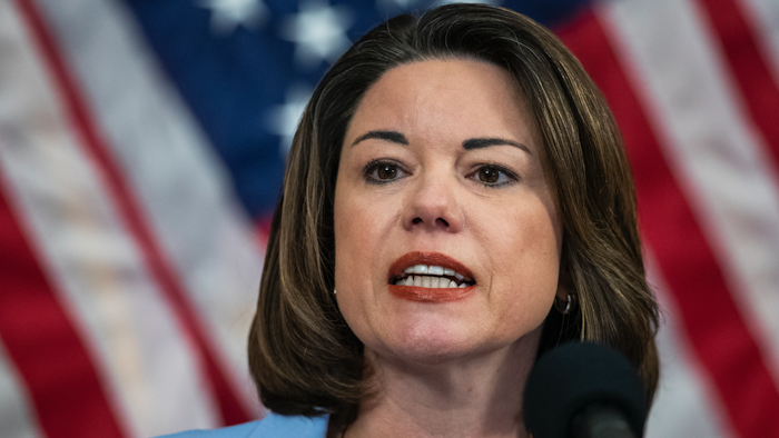 Rep. Angie Craig, D-Minn., during a news conference on Capitol Hill, June 24, 2020.