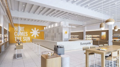 Retail location of Cresco Labs' Sunnyside brand.