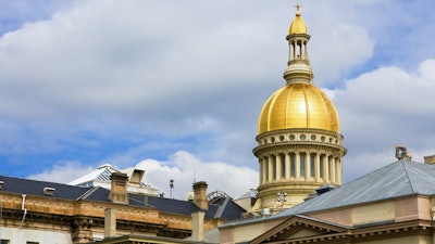 New Jersey Statehouse Dome, Trenton.
