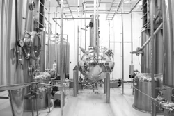 A sneak peak into one of the rooms at Gemini's new cryo ethanol facility.