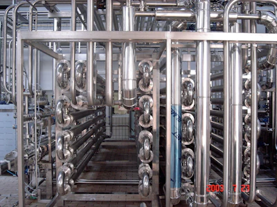 Heat exchangers are widely used to cool or pasteurize drinks.