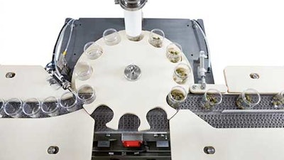 The new cannabis jar filling system from Spee-Dee.