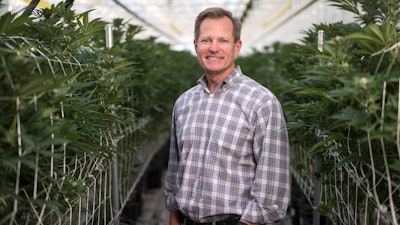 Copperstate Farms Co-founder and Managing Director Fife Symington at the company's 1.7-million-square-foot greenhouse in Snowflake, Arizona.
