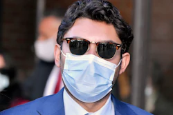 Former Fall River, Mass., Mayor Jasiel Correia leaves the federal courthouse, Boston, Sept. 20, 2021.