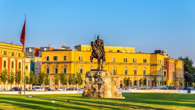 Tirana, Albania.