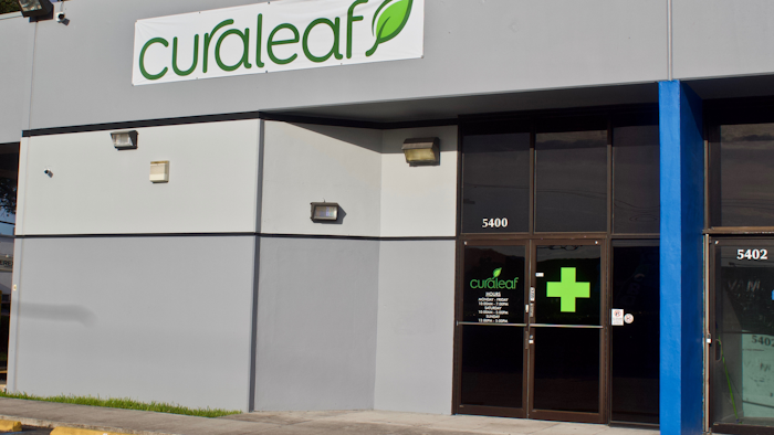 Curaleaf dispensary, Miami, Aug. 2019.