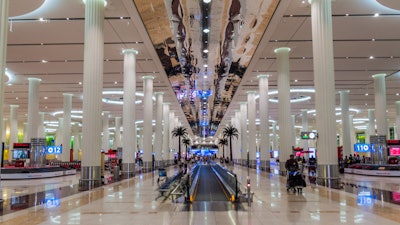 Dubai International Airport, UAE, Oct. 2016.
