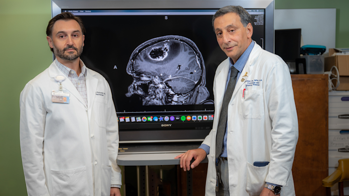 Dr. Martin Rutkowski (left) and Dr. Babak Baban.