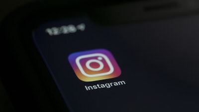 The Instagram app displayed on a computer in New York, Aug. 23, 2019.