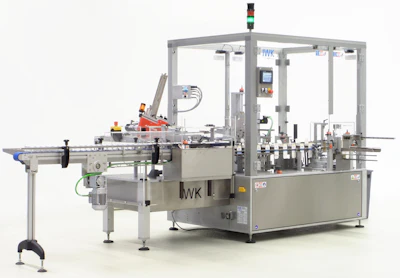 The VC 5 continuous cartoner from IWK Packaging Systems.