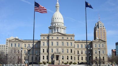 Michigan State Capitol, Lansing.