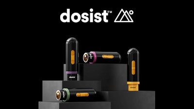 Founded in 2016, dosist's product line includes rechargeable and disposable dose pens, fast-acting vegan gummies, live resin edibles and cartridges.