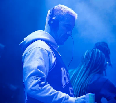 Diplo pictured near the product.