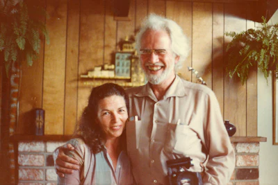In this photo provided by the Shulgin Family Trust are Ann Shulgin and her husband, Alexander Shulgin, in 1979.