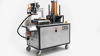 The CFM-1800 Automated Cartridge Filler from Detroit Dispensing Solutions.