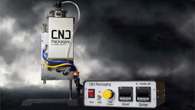 The C-SOLO Cartridge Filling Machine from CNC Packaging.
