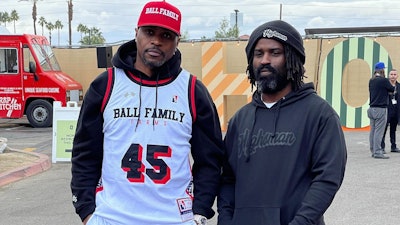 Chris Ball, CEO of Ball Family Farms, and Ricky Williams, founder of Highsman.