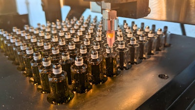Thompson Duke Industrial's automated filling machine in use at the Loud Labs facility in Colorado.