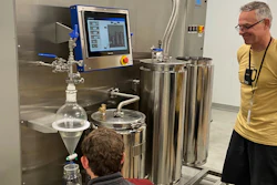 The Entexs and Southern Crop team reviewing the Terpene Extraction System after installation.