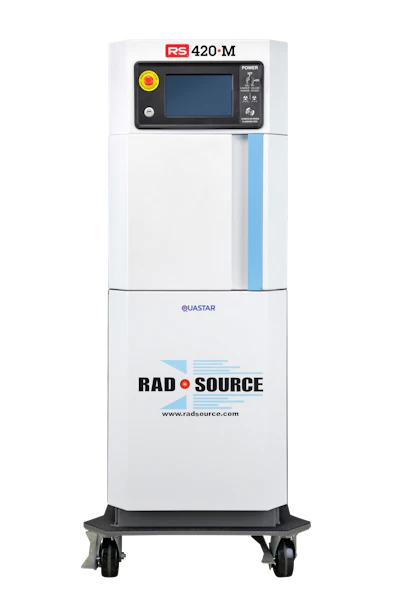 The Rad Source 420 M Cannabis Decontamination System can process one-to-two pounds of product in a three-to-four-hour cycle.