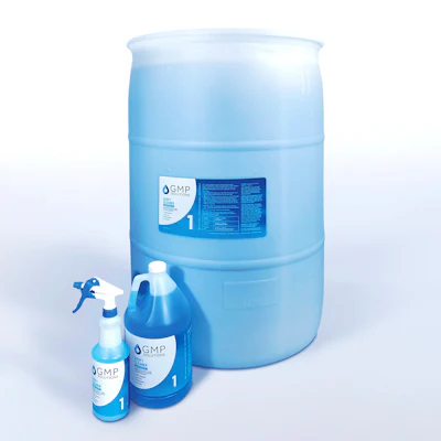 The Step 1 Cleaner from Eteros is formulated with a buffering agent that allows it to act as gently as a pH-neutral solution and can be safely and effectively used on virtually all surfaces.