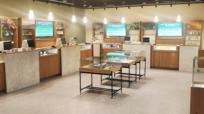 Trulieve Cannabis's relocated medical cannabis dispensary in Melbourne, Florida.