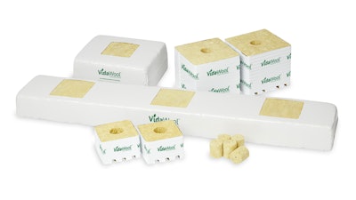 VidaWool plugs, blocks and slabs are designed to optimize nutrient distribution throughout the plant.
