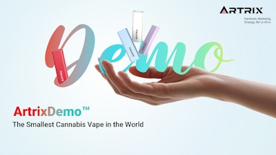 The ArtrixDemo is the smallest cannabis vape in the world, according to the company.