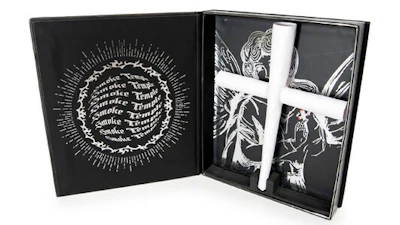 The Smoke Temple Cross Cone from Custom Cones USA.