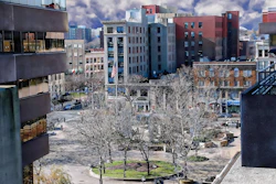 Landmark Square and Atlantic St., Stamford, Conn.