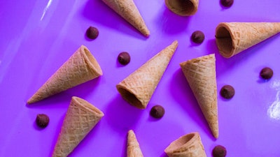 Gelato's Last Bites is a mini ice cream cone filled with THC chocolates.