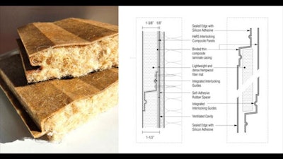 Researchers from Rensselaer Polytechnic Institute (RPI) will use hemp to develop a commercially viable, durable, and low-embodied-carbon insulated siding product.