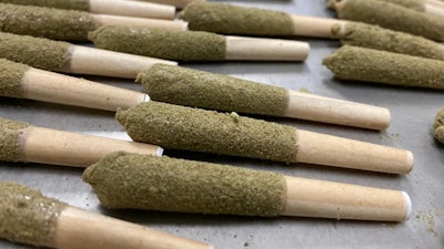 Externally-infused pre-rolls.