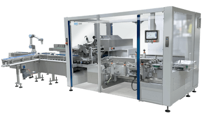 The CH 4 cartoning machine from IWK Packaging Systems.