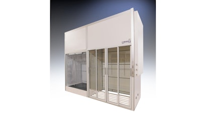 The UniMax-HazMax floor mount fume hood from Hemco.