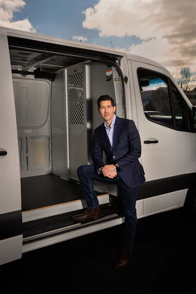 Ari Raptis, founder and CEO of Talaria and National Secure Transport.