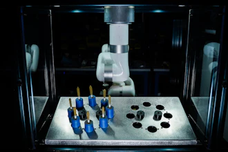 The Stardust is an automated kief-coating robot from Sorting Robotics.