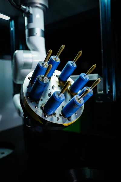 The Stardust is an automated kief-coating robot from Sorting Robotics.