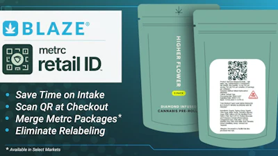 Blaze Partners With Metrc On Retail Id Integration For Cannabis Retailers