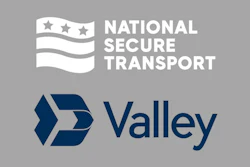The National Secure Transport and Valley Bank logo.