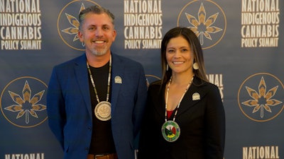 Rob Pero (left) and Mary Jane Oatman (right).