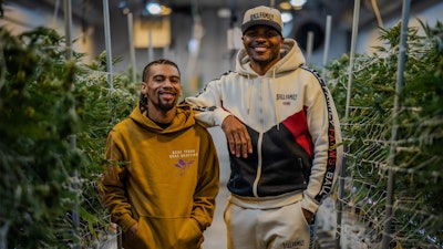 Zak 'Hoodbaby' Alkatib (left) and Chris Ball (right).